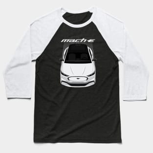 Ford Mustang Mach E SUV - White Baseball T-Shirt